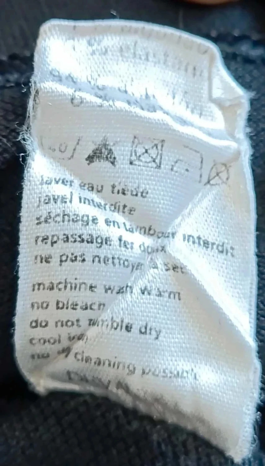 Polo Lacoste preto mangas longas Tamanho 6 – photo 10